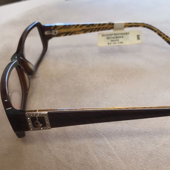 COPY - BABY PHAT TIGER STRIPE NEW 53-16-135 EYEGLASS FRAMES DESIGNER LADIES BRO… - Picture 2 of 7